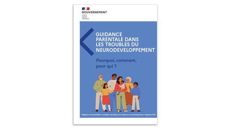 Couverture du guide Guidance parentale dans les troubles du neurodéveloppement