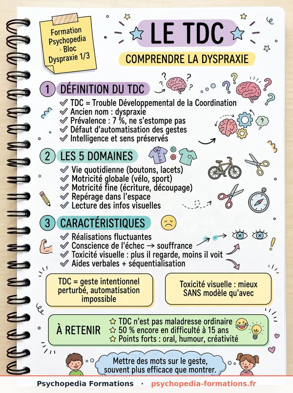 Aperçu — Fiche · Comprendre la dyspraxie