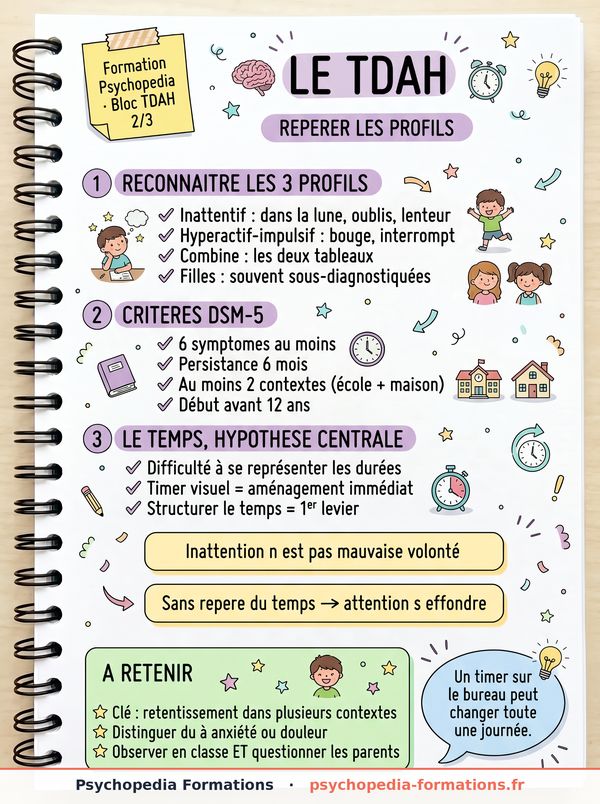 Aperçu — Fiche · Repérer le TDAH
